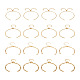 16шт. 4 стильные регулируемые 304 браслеты из нержавеющей стали с цепочками. Изготовление браслетов(AJEW-TA0001-24)-2