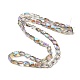 Transparent Electroplate Glass Beads Strands(EGLA-E030-01L-01)-2
