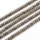 Rondelle Natural Pyrite Beads Strands(G-I126-12-4x3mm)-1