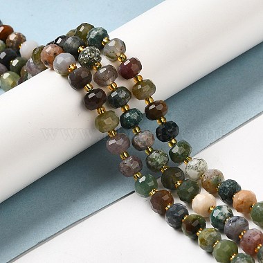 Natural Indian Agate Beads Strands(G-P508-A04-01)-2