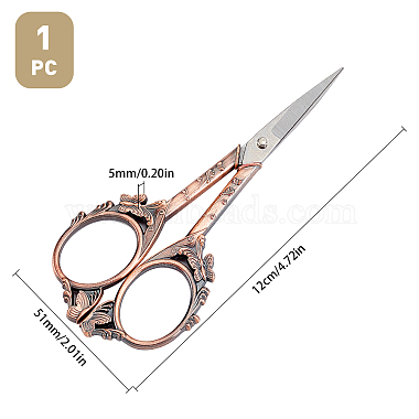 402J2 Stainless Steel Scissors(TOOL-WH0139-09R)-2