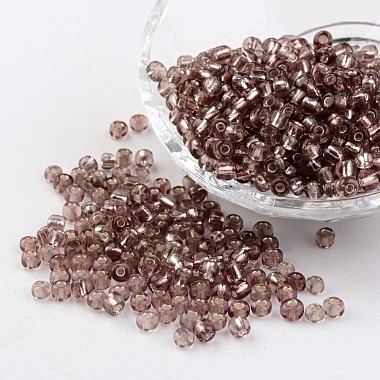 4mm RosyBrown Glass Beads