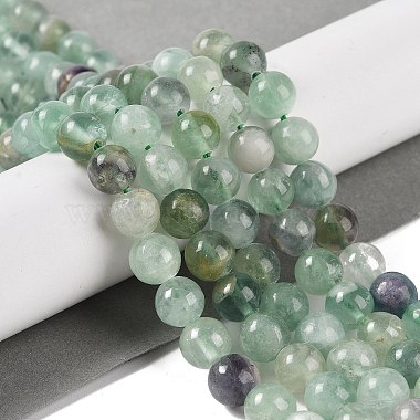 Natural Fluorite Beads Strands(X-G-P530-B04-03)-2