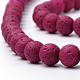 Synthetic Lava Rock Beads Strands(G-S247-8mm-M-1)-4