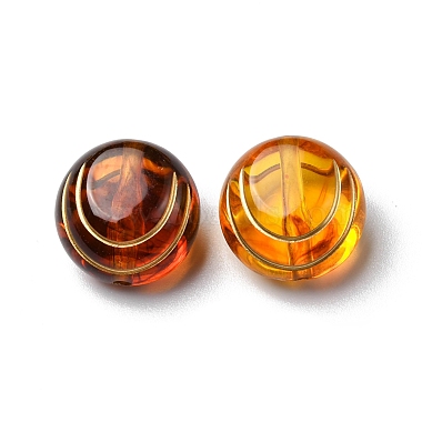 Imitation Amber Transparent Acrylic Beads(X-MACR-D071-02E)-3