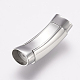 304 Stainless Steel Magnetic Clasps with Glue-in Ends(STAS-F122-12P)-2