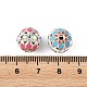 Brass & Alloy & Rhinestone Enamel Beads(RB-CBA973B-11C-P)-3