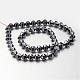Non-magnetic Synthetic Hematite Bead Strands(G-F300-29B-09)-2