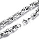 201 bracelet chaîne de corde en acier inoxydable pour hommes femmes(BJEW-S057-78)-3