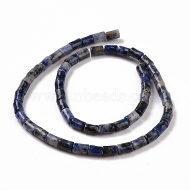 Natural Blue Spot Jasper Beads Strands(G-G990-C12)-3