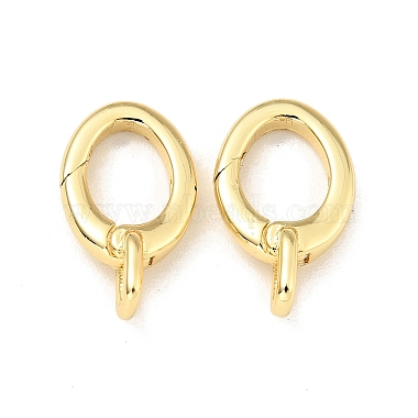 Real 18K Gold Plated Brass Clasps