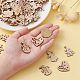 100Pcs Christmas Unfinished Wooden Ornaments(WOCR-CJ0001-02)-4