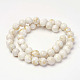 Natural Mashan Jade Beads Strands(X-G-P232-01-F-8mm)-2