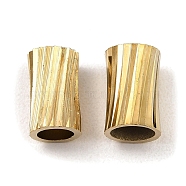 Brass Tube Beads, Column, Golden, 10x6mm, Hole: 4mm(KK-D040-09G)
