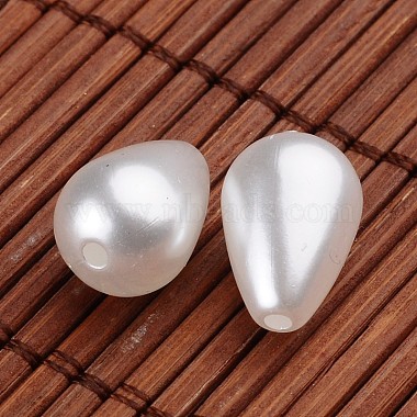 Teardrop Acrylic Imitation Pearl Beads(X-OACR-O002-2462)-2