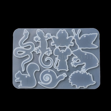 Squirrel/Rat/Snail DIY Pendant Silicone Molds(SIL-F010-06)-5
