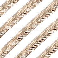 Polyester Ribbon, For Costumes Clothing Robes Edge Strip, Sewing Accessory, Antique White, 5/8 inch(16mm), about 12.5m/bundl(OCOR-WH0057-12A)