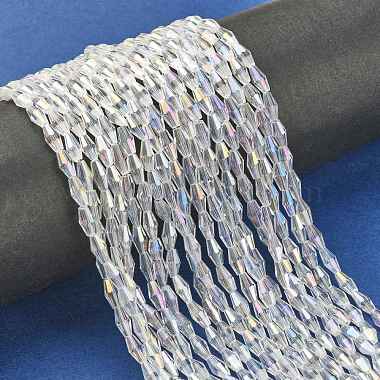 Electroplate Glass Beads Strands(EGLA-R020-8x4mm-13)-4