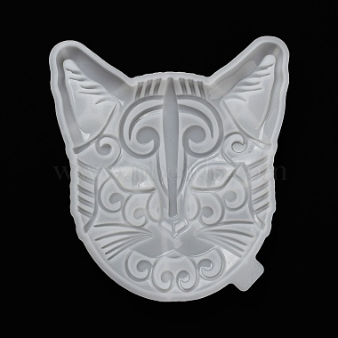 Cat Face DIY Silicone Molds(AJEW-D052-04)-2