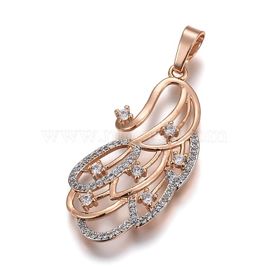 (Jewelry Parties Factory Sale)Brass Micro Pave Cubic Zirconia Jewelry Sets(SJEW-F189-15KCG)-2