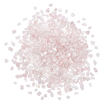 Natural Rose Quartz Chip Bead Strands, 5~8x5~8mm, Hole: 1mm, 31.50''(80cm), 3 Strands/set(G-GA0001-46)