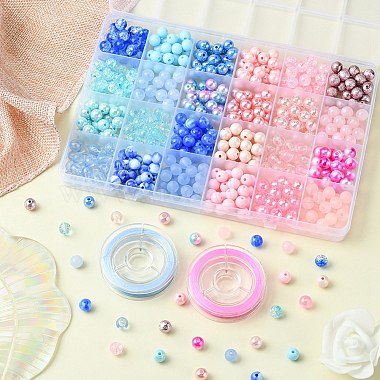 kit de fabrication de bracelet de couleur bonbon bricolage(DIY-YW0007-11)-5