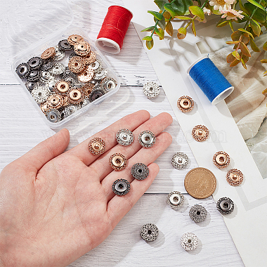 30Pcs 3 Colors Alloy & Brass Snap Buttons(FIND-NB0003-64)-3