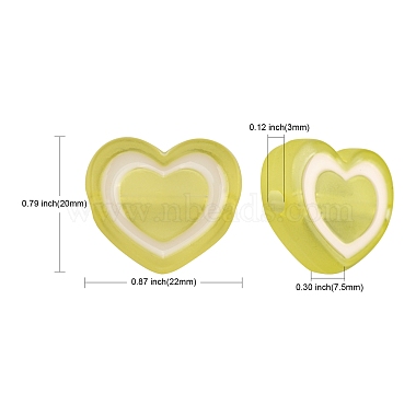 transparent gefrostetem Acryl-Perlen(FACR-CJ0001-14)-2