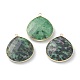 Natural Ruby in Zoisite Pendants(G-B009-07G-A)-1