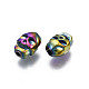 Rack Plating Rainbow Color Alloy Beads(PALLOY-S180-346)-3