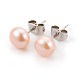 Boucles d'oreilles en perles naturelles(EJEW-JE02880)-2