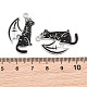 Alloy with Black Enamel Pendants(AL-CBA2919-02P-07)-3