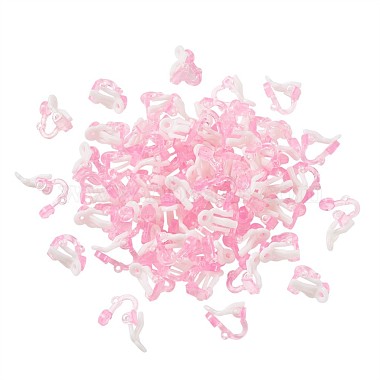 Plastic Clip-on Earring Findings(FIND-Q001-02)-3