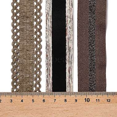 9 Yards 3 Styles Polyester Ribbon(SRIB-A014-J04)-2