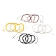 Conjuntos de pulseras de cordón trenzado de cordón de nylon ajustable(BJEW-JB05735)-1