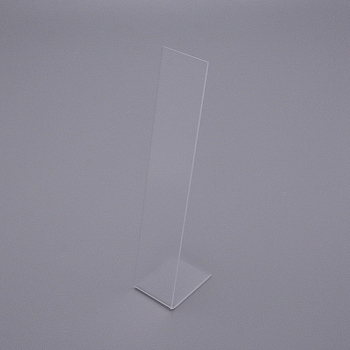 Acrylic Hair Pin Displays Stand, Rectangle, Clear, 2x1-5/8x8 inch(5.1x4x20.4cm)