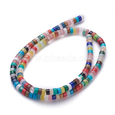 Natural & Synthetic Assorted Beads Strands(G-H230-05)-2