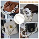 Acrylic Imitation Pearl Rectangle Link Purse Chains(FIND-WH0126-254)-5