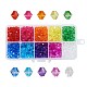 Faceted Bicone Transparent Acrylic Beads(TACR-CJ0001-03)-1