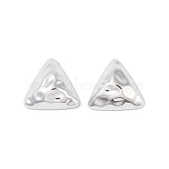 CCB Plastic Cabochons, Triangle, Platinum, 17.5x19x8mm(KY-C020-10P)