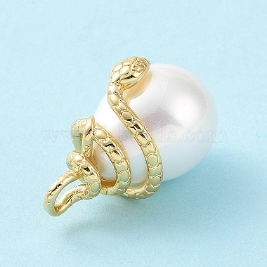 shell pendentifs de perles(X-KK-C004-09G)-4