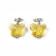 Faceted Transparent Glass Charms(GLAA-T024-06L)-2