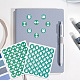 50Pcs 2 Styles Customized Round Dot PVC Decorative Stickers(DIY-OC0010-37B)-6