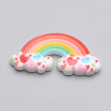 28mm Colorful Others Resin Cabochons