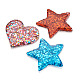 подвески из смолы в форме сердца и звезды(RESI-BT0001-02)-4