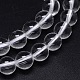 Round Natural Grade AA Quartz Crystal Beads Strands(G-H1648-10mm-01N-AAA)-2