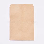 Kraft Blank Paper Envelopes, Rectangle, BurlyWood, 13.3x9cm, about 95~100pcs/bag(DIY-WH0062-04B)