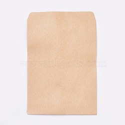 Kraft Blank Paper Envelopes, Rectangle, BurlyWood, 13.3x9cm, about 95~100pcs/bag(DIY-WH0062-04B)