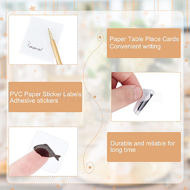 8 Sheets 4 Styles PVC Waterproof Self-Adhesive Sticker(STIC-OC0001-13D)-4