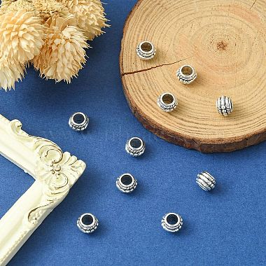 alliage de perles d'entretoise de style tibétain(TIBE-YW0001-39AS)-5